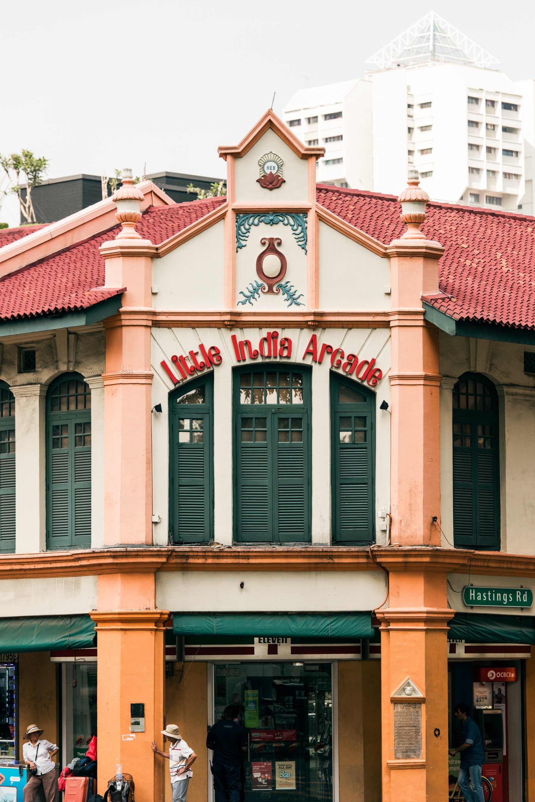 小印度拱廊殖民地风格建筑立面