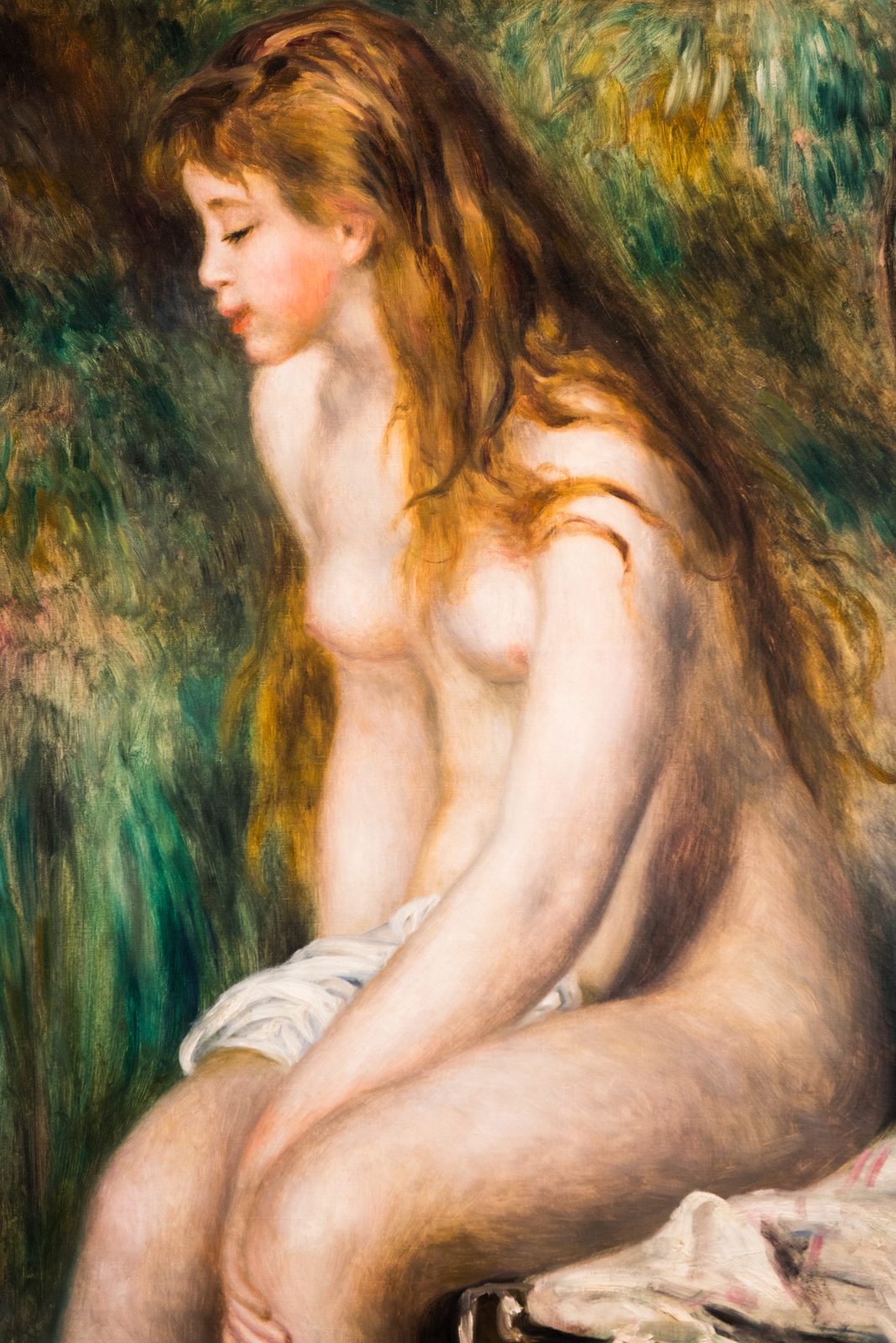 Auguste Renoir, Young Girl Bathing, The Metropolitan Museum of Art