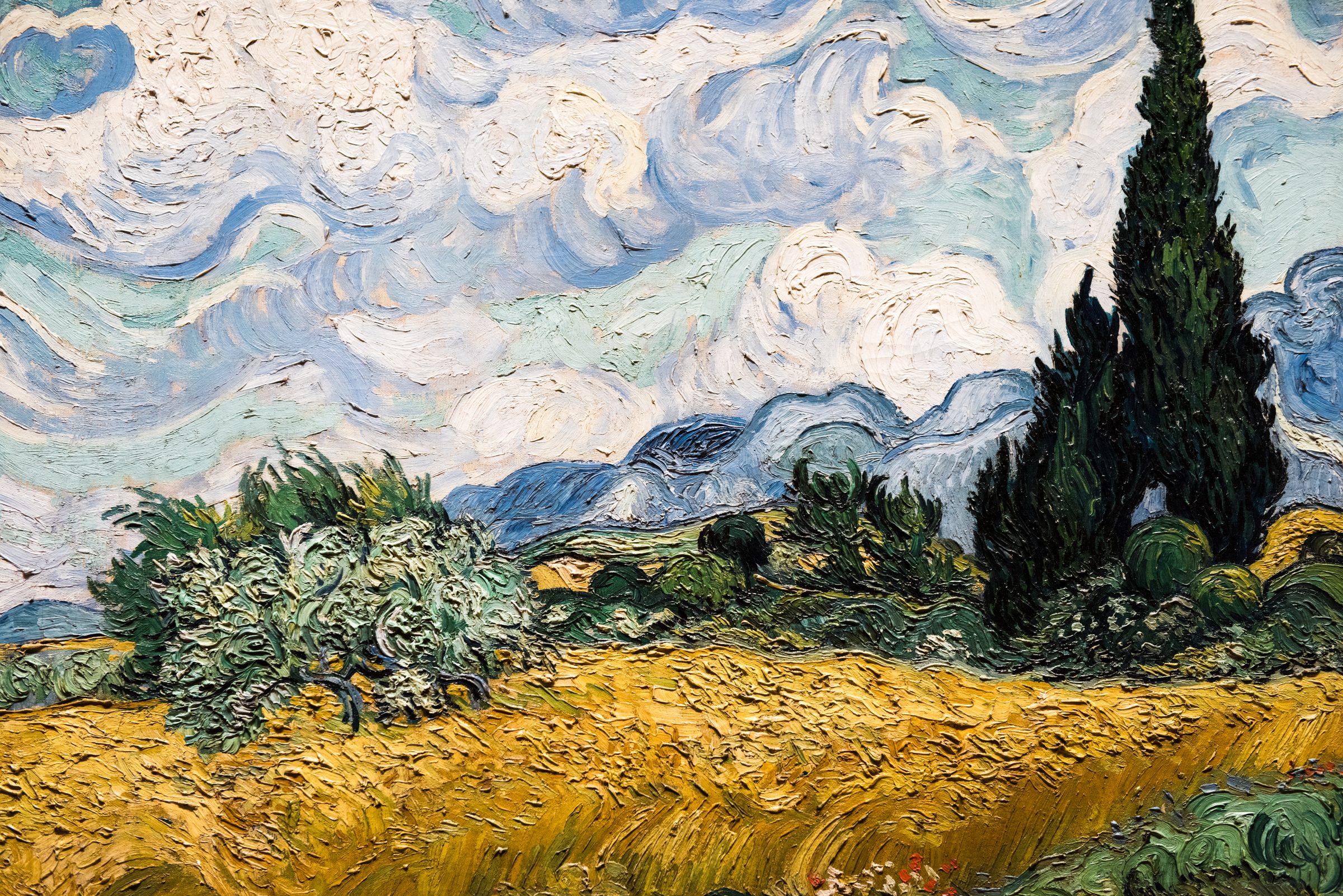Vincent van Gogh, Wheat Field with Cypresses, The Metropolitan Museum of Art