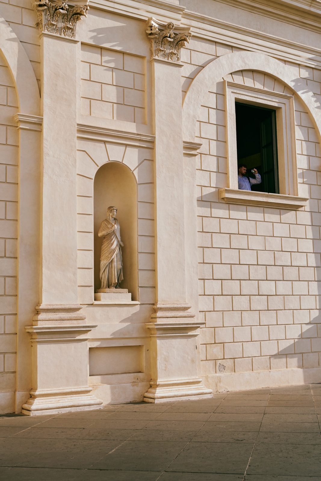Outdoor niche, Vatican Museums, Vatican City
