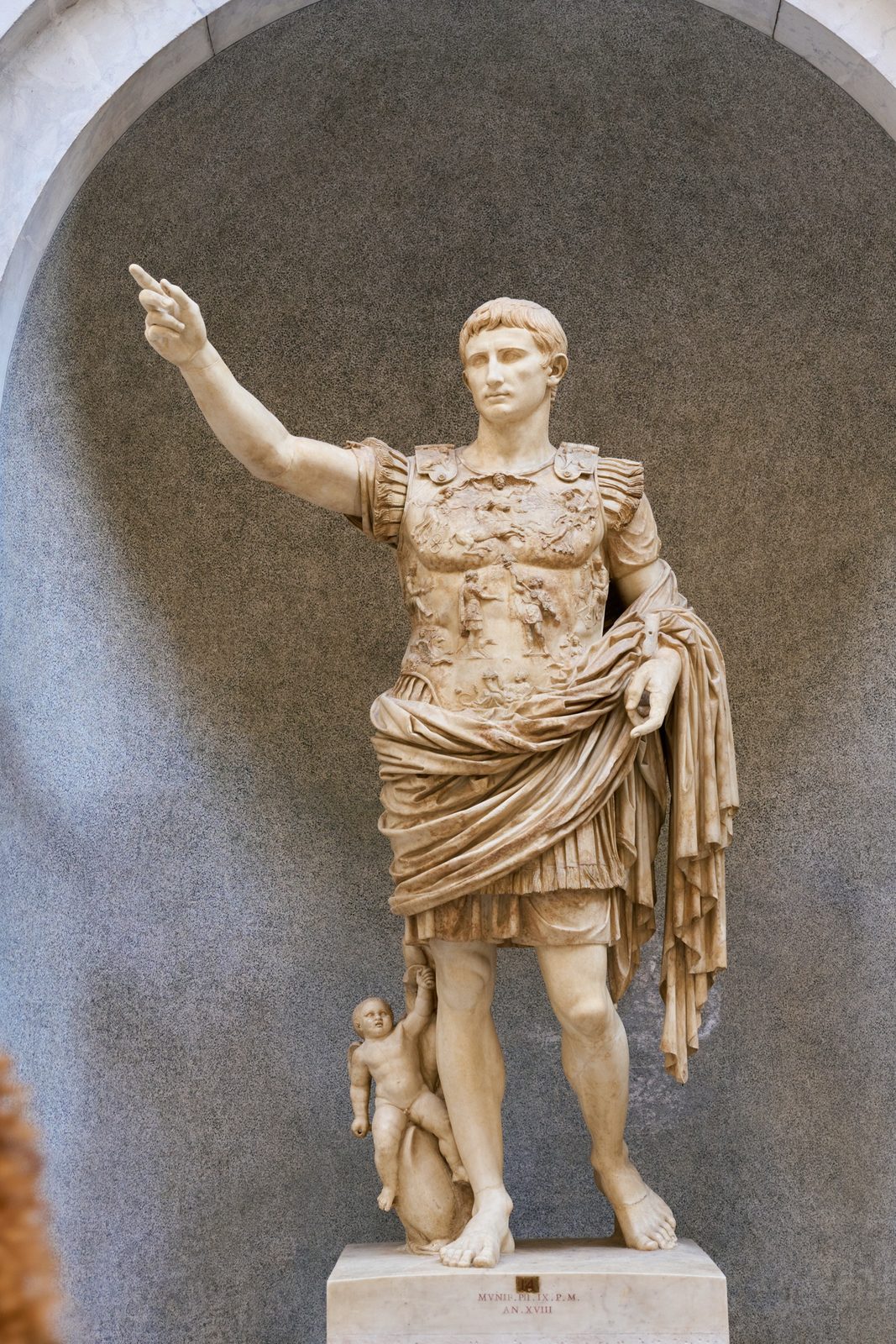 Augustus of Prima Porta, Vatican Museums, Vatican City
