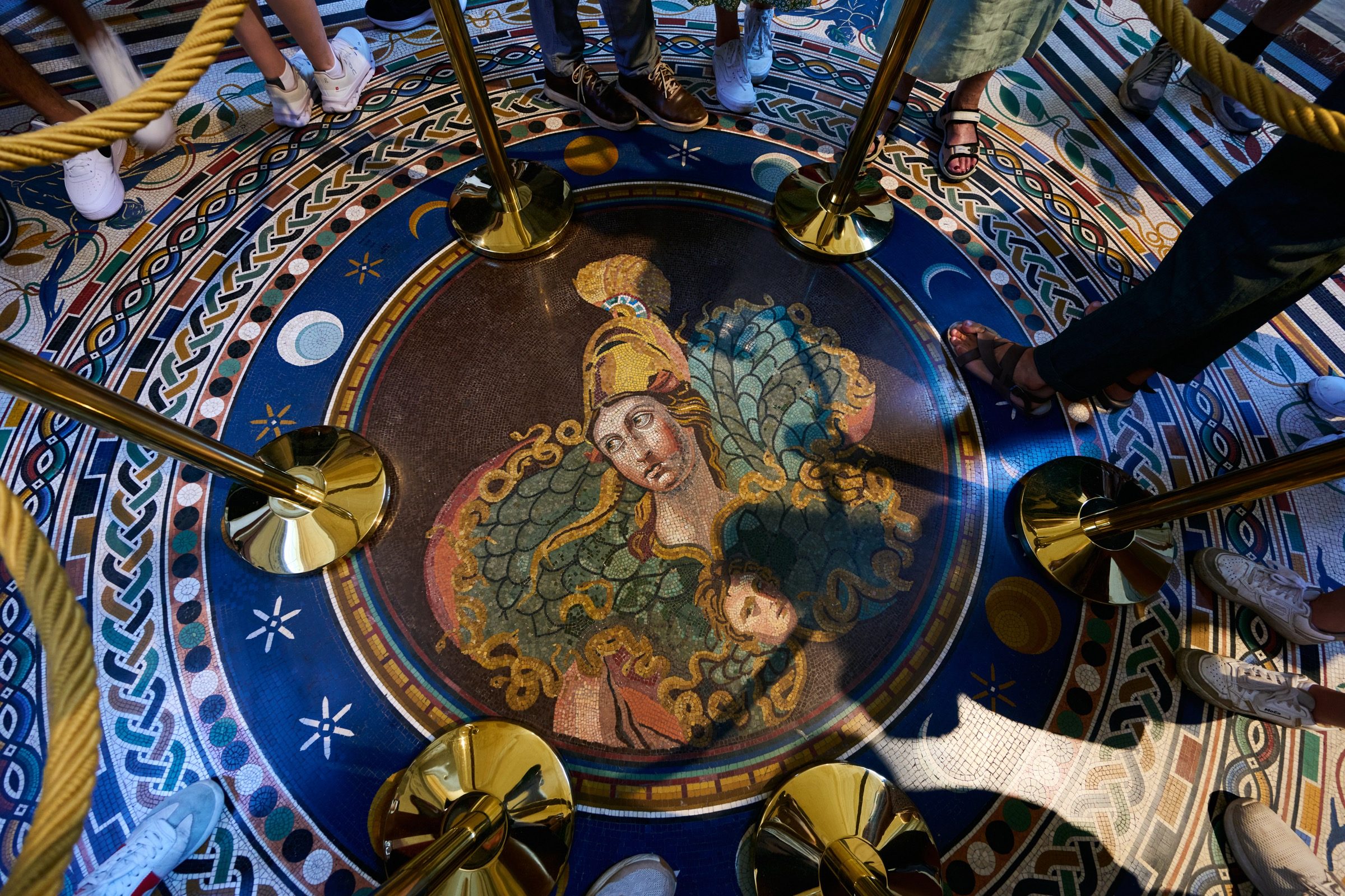 Athena mosaic, Vatican Museums, Vatican City
