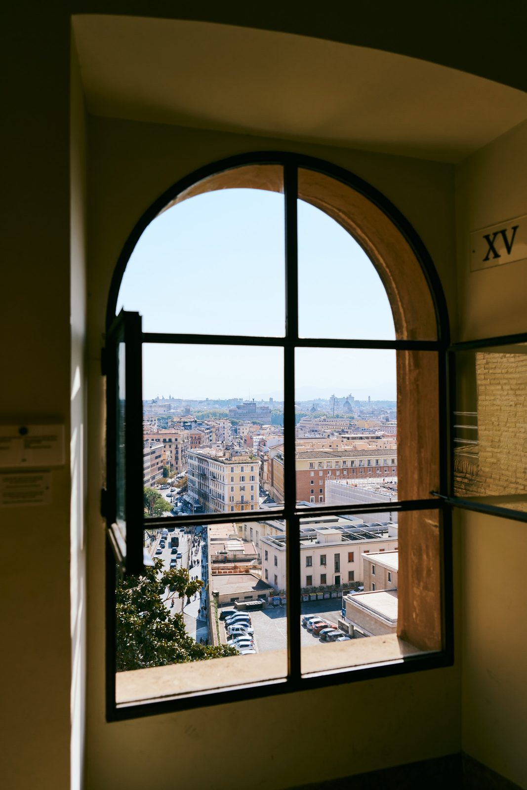 Window over Rome, Vatican Museums, Vatican City
