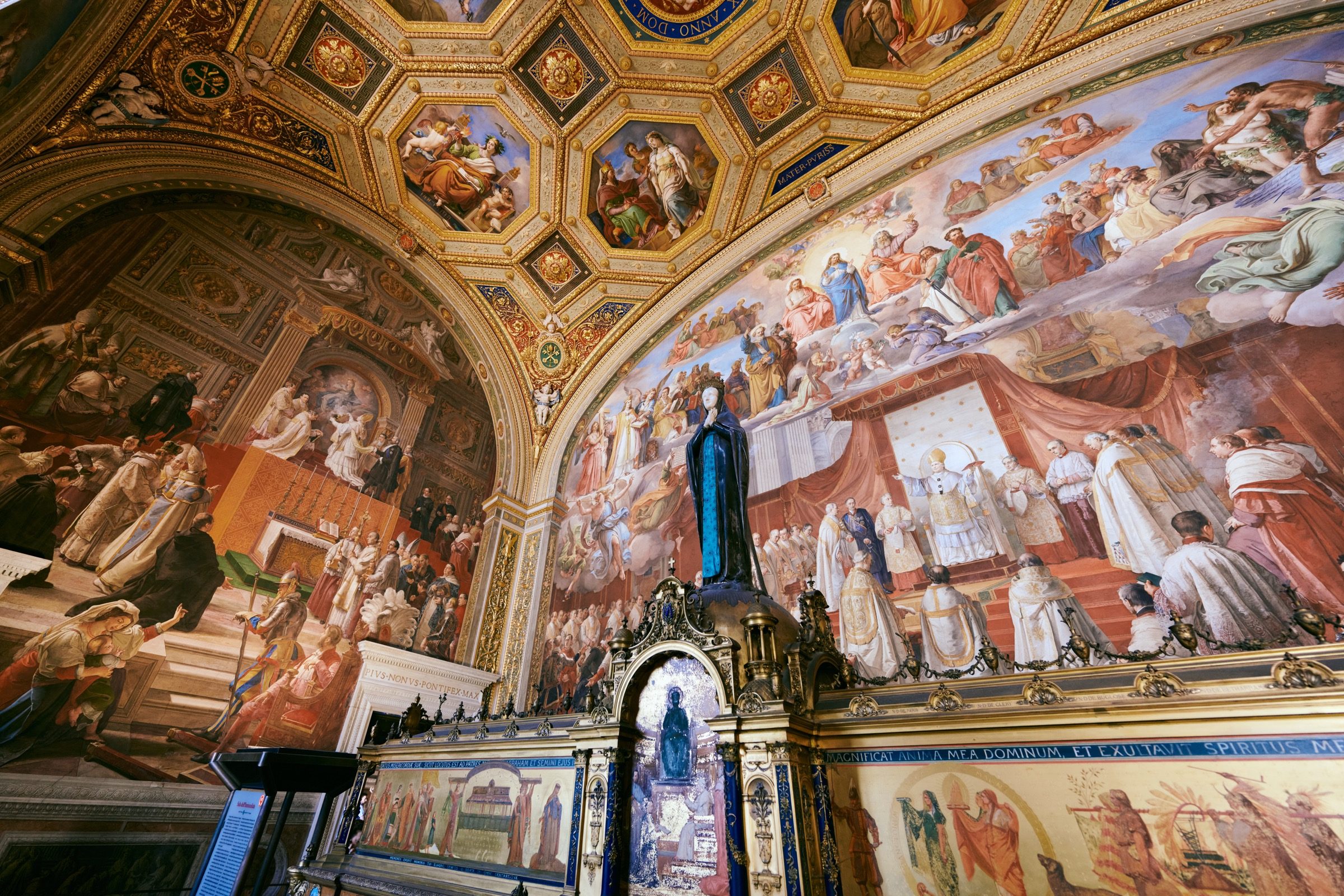 Raphael room vault, Vatican Museums, Vatican City