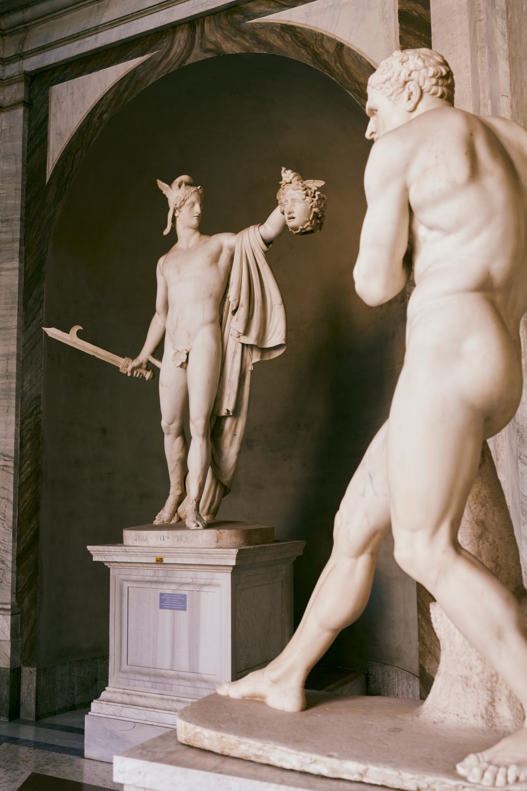 Canova's Perseus, Vatican Museums, Vatican City